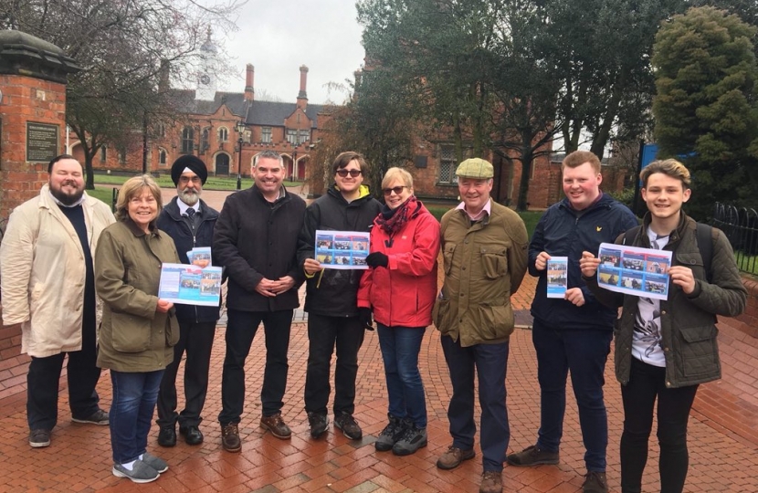 Bedworth Conservatives in the town centre