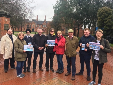 Bedworth Conservatives in the town centre